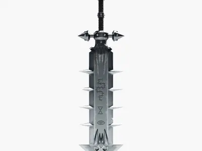 Rune War Sword 3D model