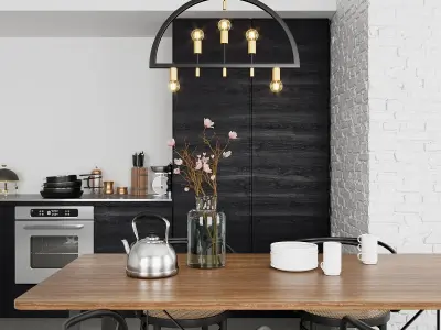 Chandelier Solis R SKU 4755 Free 3D model