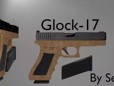 Glock-17 glock Free 3D model