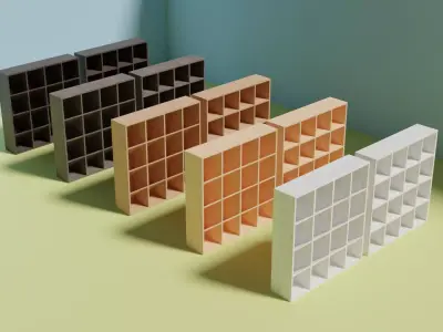 The footwear stand Free 3D model