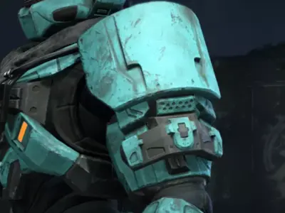 Halo Reach Commando Shoulder 3D print model