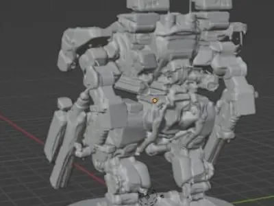Titan V-07 3D print model purchase