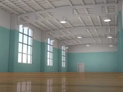 Playground Interior 3D model