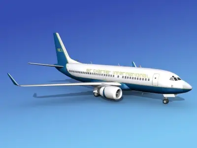 Boeing 737-700ER Air Charter Intl 3D model