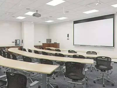 Classroom Architecture 006 V3 3D model