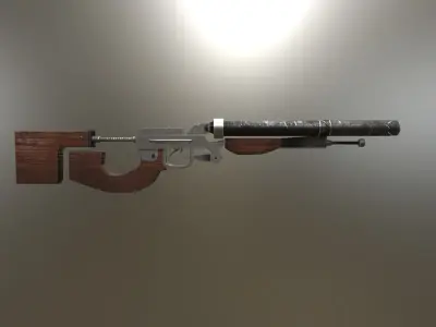 doublet from the game METRO 2033 3D model Low-poly 3D model