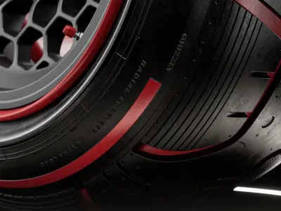 GRIZZLY Concept Tire 3D model
