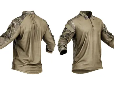CRYE PRECISION G4 HOT WEATHER COMBAT SHIRT Low-poly 3D model