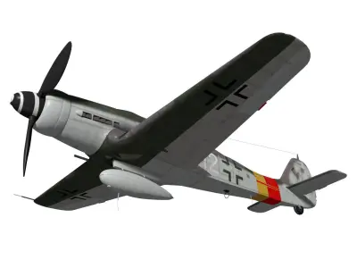 Focke Wulf Fw190 D9 3D model