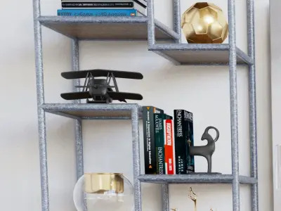 Living room Table and Cheir 3D model