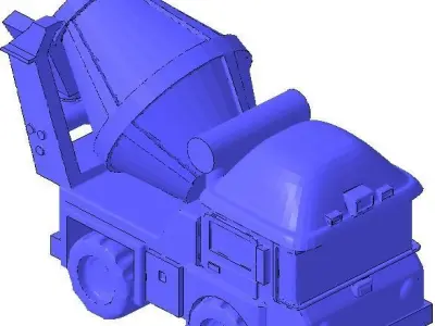 Mickey Robocar Poli 3D print model