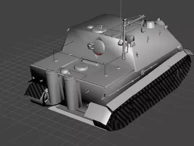 Sturmpanzer VI Sturmtiger Free 3D print model