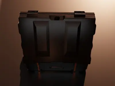 Game case Free 3D model