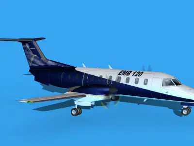 Embraer EMB120 Embraer 3D model