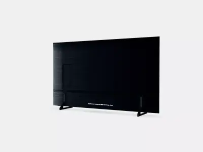 189 cm 75 QLED 4K Q60D Tizen OS Smart TV 2024 3D model