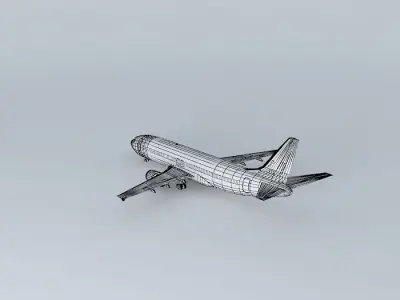Boeing 737-400 Free 3D model