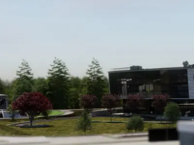 Avengers Compound 3D model 3D model