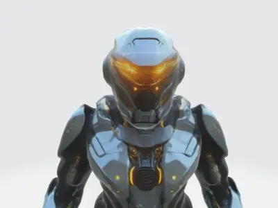 Exo suit 3D model