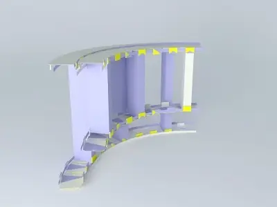 Flex C Curved Soffit Reveal Free 3D model