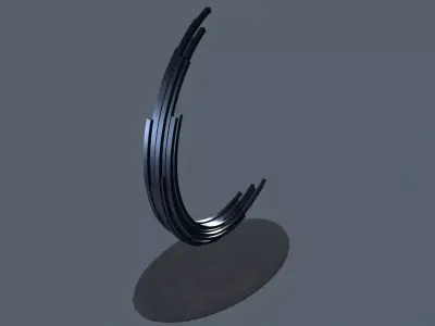 Scifi Archway Free 3D model