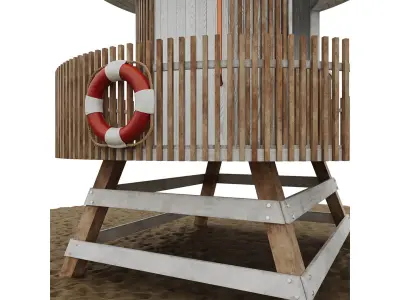 Rescue Tower 2 3D model