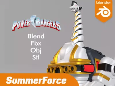 Titanus - Power Ranger 3D model