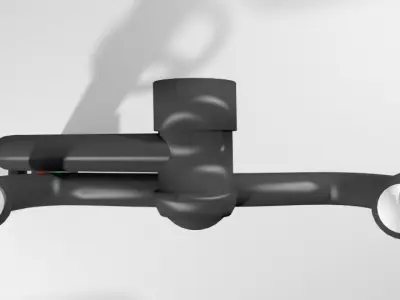 Steering - Aircraft 3D model