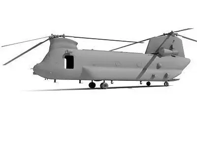 Chinook CH-47 Helicopter 2 3D model