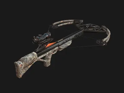  Crossbow Stryker Low-poly 3D model