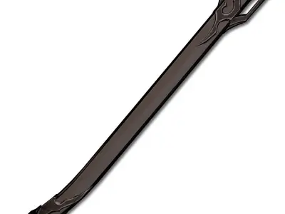 Void Sword Low-poly 3D model