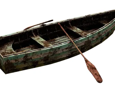 Boat Skiff 3D model