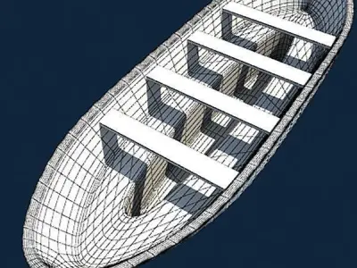 Free Lifeboat Free 3D model