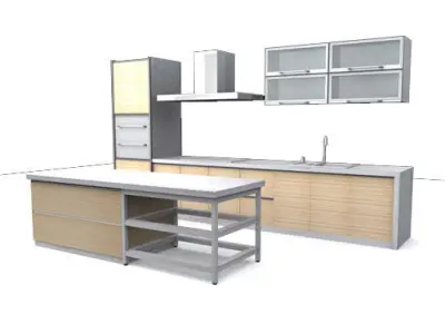 10 Classic Cabinets Collection 3D model