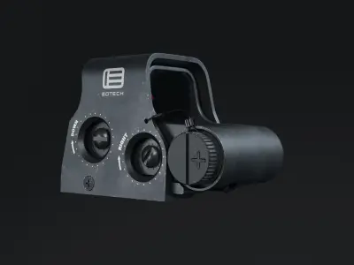 EOTtech XPS3 RedDot  sight 3D model