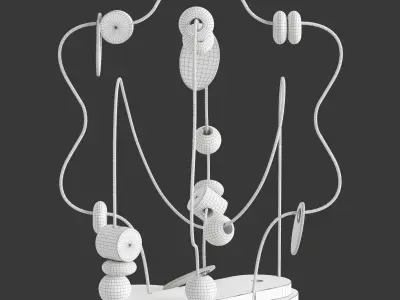 Toy Bead maze IKEA UPPSTA 3D model