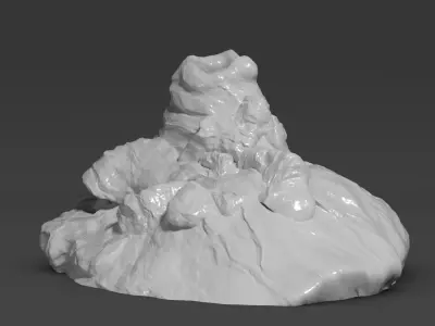 volcano - volcan Free 3D print model