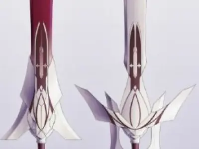 Cherubic Sword 3D model