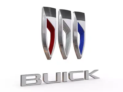 buick new logo 3D model