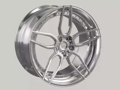 ADV1 005 racing wheel 3D model