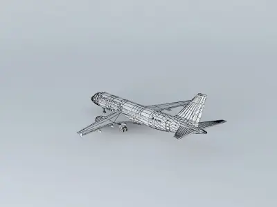Royal Airways Airbus A320-201 Free 3D model