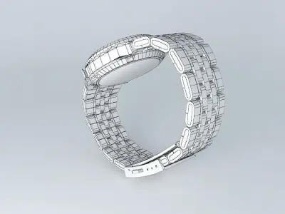 SEIKO 5 watch Free 3D model