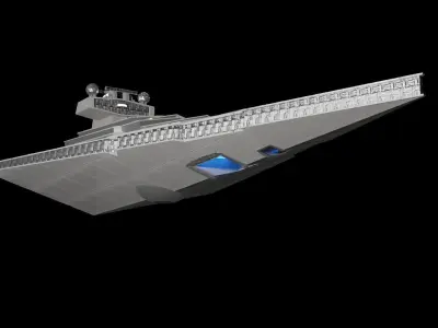 Star destroyer 3D model purchase