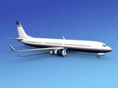 Boeing 737-900ER Corporate 4 3D model