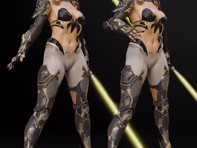 The Space Enforcer 3D Model 3D model