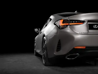 Car 3d model  with interior  Low-poly 3D model