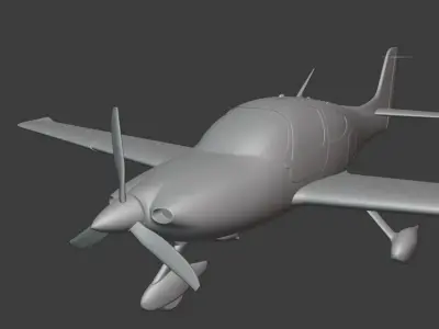 Cirrus SR22 3D print model