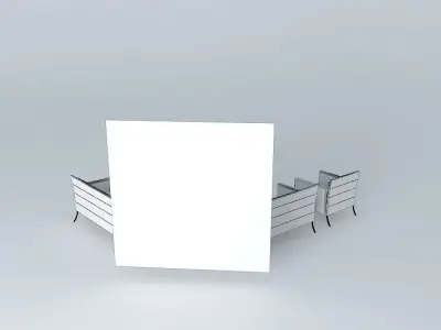 Bene Jason 391 sofa set Free 3D model
