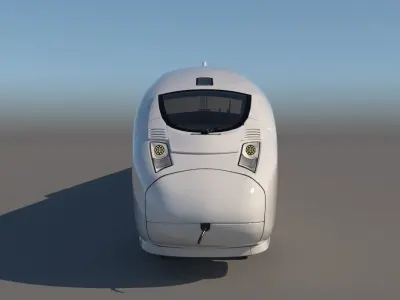 Generic Train 3D model