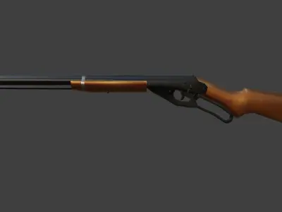 Red Ryder BB Gun Low-poly 3D model