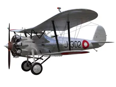 Bristol Bulldog Mk-II 3D model